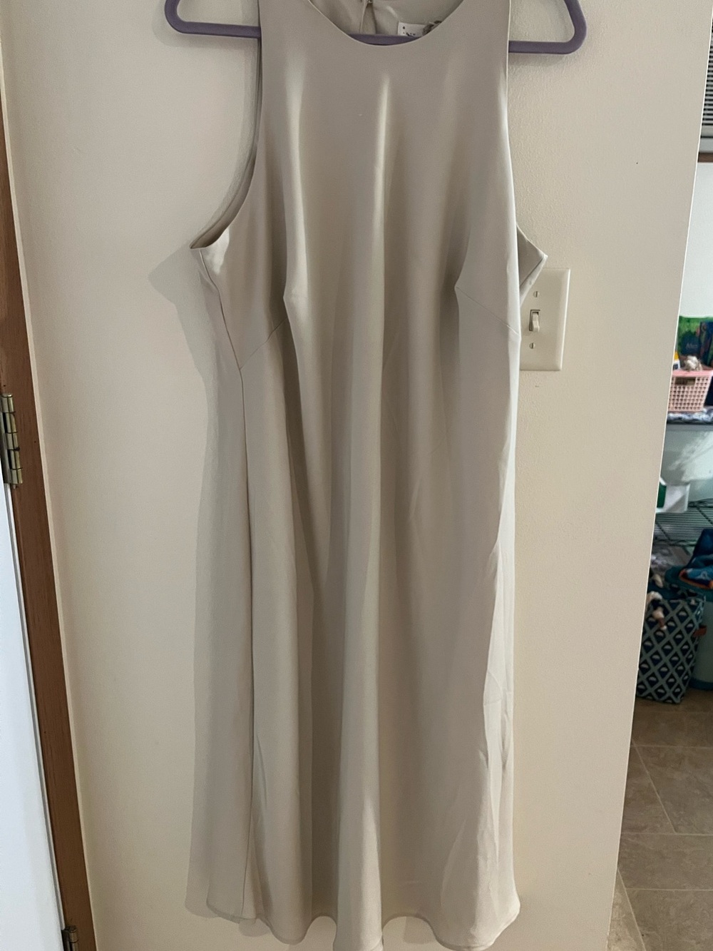 A new day cream sheath plus size midi dress